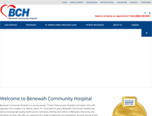 Tablet Screenshot of bchmed.org